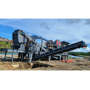 Concasseur minier, concasseur à marteaux, machine pour le concassage de minerai d'or, concasseur de pierre, concasseur avec convoyeur - Product Image 1