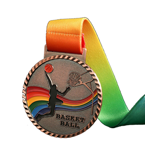 Groothandel Goedkope Voetbal Ironman Awards Kunstschaatsen Evenement Plaat Medel 3d Custom Logo Badminton Medaille Met Lint - Product Image 2
