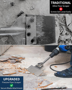 DZ <strong>SDS</strong> <strong>Max</strong> Shank Heavy Duty Floor Scraper Thinset Tile Removal <strong>Chisel</strong> for Industrial &amp; DIY Rotary Hammer Drill - Product Image 3