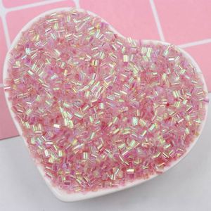 500g Soft Straws Tube Beads Colorful Educational Teens & Adults Plastic Tube Bugle <b>Slime</b> Accessories Charms - Product Image 4