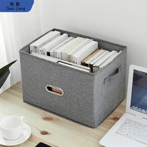 Clothes Storage Bins Desk Organizer Storage <b>Boxes</b> Toy Organizer with Lid - Product Image 5