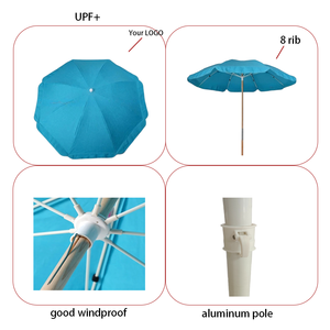 Parasol d'extérieur haut de gamme et original, imperméable, avec housse de protection solaire premium, pour fabricants chinois de parasols, destiné à l'ameublement extérieur et aux hôpitaux, en vente - Product Image 2