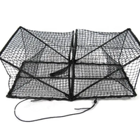 Piège carré OEM de haute qualité pour l'aquaculture : cage à crabes, cage parapluie pour homards, piège à poulpes et écrevisses