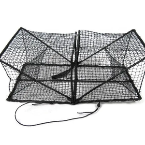 Piège carré OEM de haute qualité pour l'aquaculture : cage à crabes, cage parapluie pour homards, piège à poulpes et <span class=keywords><strong>écrevisse</strong></span>s - Product Image 1