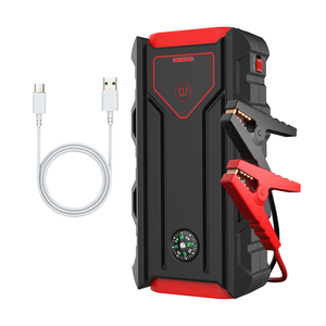 Démarreur de voiture portable 12000mAh, courant de crête 1000A, double sortie USB, 12V, batterie externe de secours pour voiture - Product Image 1