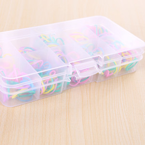 10 Compartment Plastic Storage <b>Box</b> <b>With</b> <b>Lid</b> Transparent Jewelry Organizer For Beads And Accessories <b>Small</b> Size 12.8x6.5x2.1cm - Product Image 2