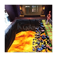Équipement de jeux de projection de lave ar pour enfants à l'intérieur jeux au sol muraux interactifs immersifs écran mural pour enfants