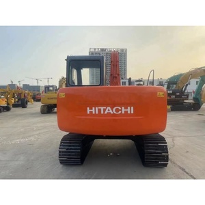 Excavatrice Hitachi EX60 d'occasion avec godet de 0,28 m³, 6 tonnes, excavatrice hydraulique sur chenilles d'occasion en bon état - Product Image 4