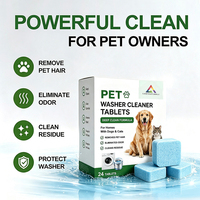 Échantillon Gratuit Nettoyant pour Lave-linge Formule Personnalisée Comprimés Nettoyants pour Lave-linge pour Maisons avec Chiens et Chats