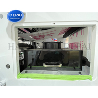 Petite machine d'impression flexographique pour étiquettes autocollantes en film plastique 4 couleurs à prix avantageux