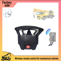 Télécommande industrielle à 4 boutons en ABS, 433 MHz, portée 500 m, étanche IP68 pour grues de camions et engins de construction