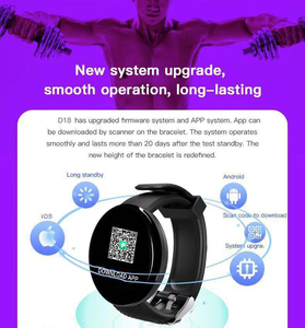 <span class=keywords><strong>Reloj</strong></span> Inteligente con Monitor de Actividad Física, Pantalla TFT TPU, Resistente al Agua IP65, Monitor de Frecuencia Cardíaca y Calorías, <span class=keywords><strong>7</strong></span> Días de Autonomía de la Batería, Recordatorios Inteligentes - Product Image 4