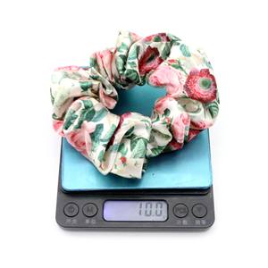 تصميم جديد، أقمشة زهور أنيقة، ربطات شعر منزلية الصنع مخصصة كبيرة جدًا، ربطات شعر كورية بالجملة - Product Image 3