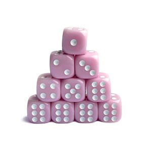 Juego de Dados Acrílicos de 12 mm, Dados de 6 Caras con Esquinas Redondeadas para Juegos - Product Image 4