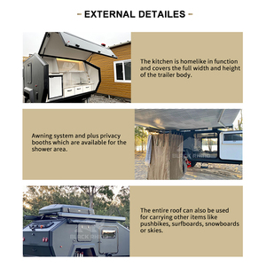 Camping al aire libre <span class=keywords><strong>18</strong></span> pies caravana 4x4 autocaravana Camper precios - Product Image 4