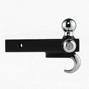 Support à trois boules EJHS1808/EJHS1810 avec crochet, support de remorque à trois boules pour attelage de remorque 1 7/8\" 2\" 2 5/16\" - Product Image 4