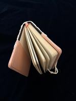 Carnet de notes pour femme avec couverture en tissu au design fantaisie personnalisé, papier épais, design unique, 360 pages