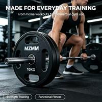 Plaques de poids en acier revêtues de TPU et de caoutchouc, réglables et portables, à quatre poignées, pour salle de sport commerciale, avec options multiples en KG/LBS