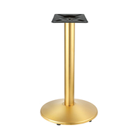 Pied de table en métal pour mobilier de restaurant commercial, base de table à manger, pied de table basse en fer sur mesure