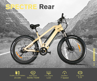 Vélo de montagne électrique à moteur central Bafang M630, 48V 30Ah 1000W, pneus larges de 26 pouces, 7 vitesses, batterie au lithium, vélo de neige, cadre en alliage d'aluminium