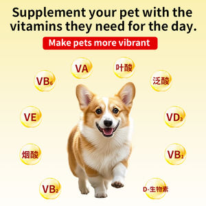 Integratori Multivitaminici Masticabili per Cani e Gatti con Minerali, Polvere di Krill, Proteine Elevate e Tacchino Biologico per il Supporto Immunitario - Product Image 5