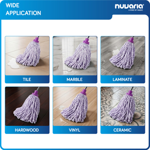 Mop in Microfibra ad Alta Assorbenza Specificatamente formulato per pavimenti delicati. - Product Image 4