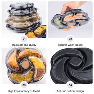 Contenedores de comida para llevar XF-0788 PP ecológicos de calidad alimentaria con logotipo y forma personalizables, embalaje de cartón - Product Image 4