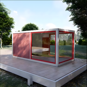 プレハブモバイルコンテナ拡張可能フラットトップハウス2 3 4 5ベッドルームスチール構造ポータブルホーム - Product Image 4