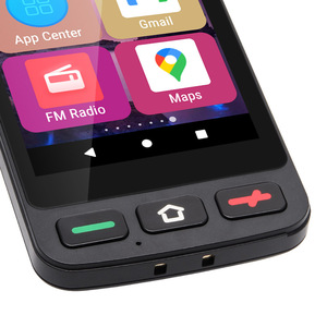 Téléphone mobile Android 4G pour personnes âgées avec écran tactile de 4 pouces, grandes polices, <span class=keywords><strong>smartphone</strong></span> <span class=keywords><strong>simple</strong></span> avec touche SOS - Product Image 5