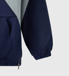 Pull à capuche personnalisé <span class=keywords><strong>vintage</strong></span> pour hommes veste de <span class=keywords><strong>basket</strong></span>-ball Hip Hop de <span class=keywords><strong>moto</strong></span> coupe-vent Patchwork Logo de couleur pour l'hiver - Product Image 3