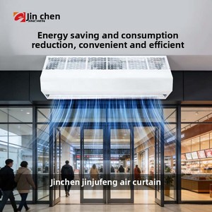 Nouvelle rideau d'air professionnel pour intérieur, grande capacité, moteur <span class=keywords><strong>AC</strong></span> rapide, montage mural/fenêtre, 220V, marque JINCHEN, directement de l'usine - Product Image 4