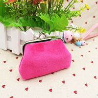 Porte-monnaie court en velours côtelé couleur bonbon personnalisable, petit portefeuille étudiant avec fermeture éclair, doublure en polyester, mode féminine