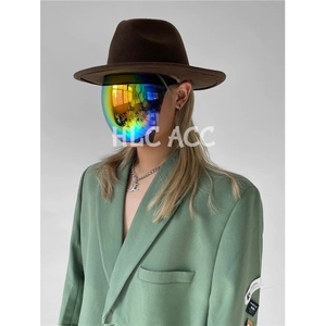Masque intégral HLCustom Cyberpunk, visière technologique futuriste, anti-buée, masque <span class=keywords><strong>de</strong></span> camouflage, masque miroir, bouclier contre l'anxiété sociale, lunettes décoratives - Product Image 5