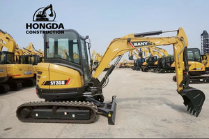 Mini Pre-<b>owned</b> Excavator SANY 35U Great Condition 2024 <b>Model</b> Only 485 Hours for SANY - Product Image 2