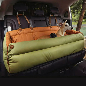 Cama Extra Grande para Perros para Asiento Trasero de Coche, Cojín de Viaje Desmontable para Mascotas, Antideslizante, Resistente, Nido para Perros para Vehículos, para Razas Grandes - Product Image 2
