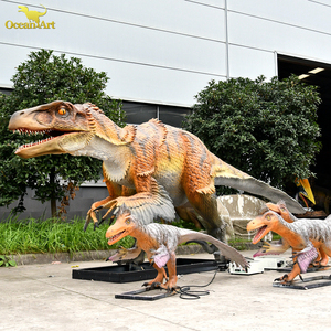 Modello di Dinosauro Robotico Realistico a Grandezza Naturale <span class=keywords><strong>T</strong></span>-<span class=keywords><strong>Rex</strong></span> Animatronico Gigante per Parchi di Divertimento all'Aperto - Product Image 1