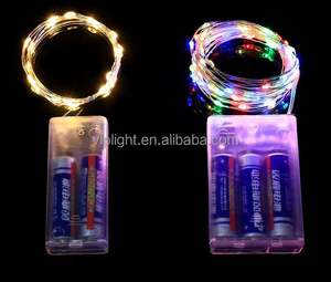 Lampu String LED Mini Kawat Tembaga 5M Bertenaga Baterai untuk Dekorasi Liburan - Product Image 2
