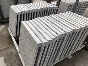 Đá <span class=keywords><strong>Granite</strong></span> Vàng Thô G682 Bể Bơi Đối Phó Đá Rebated Bullnose Cạnh Đối Phó Đá - Product Image 5