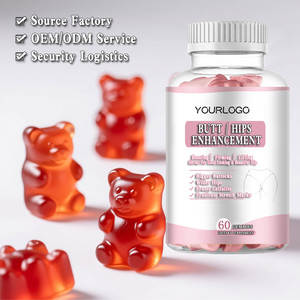 Gomitas Herbales para Adultos para Reafirmar y Aumentar Glúteos y Muslos, Maca, Glucosa Frutal, Extractos de Plantas, Crecimiento Muscular, Beneficios Detoxificantes - Product Image 4