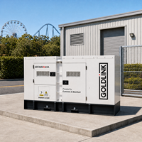 Générateurs diesel Cummins super silencieux 94 KVA, générateur insonorisé 75 KW, refroidissement par eau, générateur diesel sans balais, centrale électrique triphasée AC