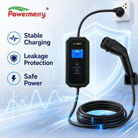 Chargeur EV portable 3,5 kW 16A Type 2 230V AC avec câble de charge domestique et prise personnalisée pour usage domestique en Europe, état neuf