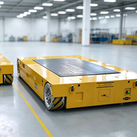 Véhicule à Guidage Automatisé (AGV) à Navigation Visuelle et Détection d'Obstacles Multi-couches, Sans Bande Magnétique, pour Ligne de Production Flexible