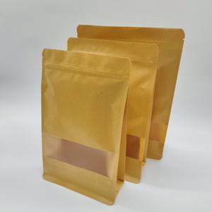 Sacs refermables de marque, qualité alimentaire, pochettes debout, fermeture éclair, impression couleur, papier kraft, feuille d'aluminium argentée, Tyvek, bulles - Product Image 5