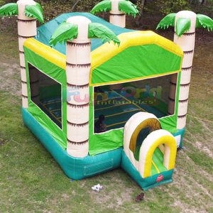 Outdoor backyard kids commercial jumping bounce <b>house</b> large jump castle <b>inflatable</b> ninja bouncer for party - Product Image 5