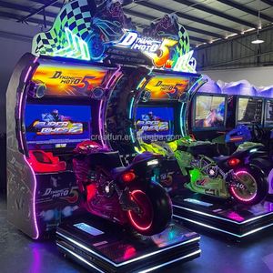 Nouvelle Machine de Jeu d'Arcade de Course de Moto à Deux Joueurs 2026, Simulateur Vidéo à Monnayeur, Construction Métallique, Certifiée CE, 110/220V - Product Image 4