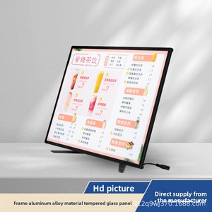 Siêu mỏng LED chiếu sáng menu ánh sáng Hộp Thanh truy cập thường vụ giá danh sách hiển thị đứng quảng cáo LED hộp Đèn - Product Image 4