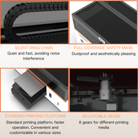 Impresora DTG Univari A3 de 8 Colores para Impresión Directa en Prendas, Nueva, Automática, de Cama Plana, para Camisetas