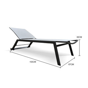 Sillón <span class=keywords><strong>de</strong></span> <span class=keywords><strong>piscina</strong></span> <span class=keywords><strong>de</strong></span> malla <span class=keywords><strong>de</strong></span> aluminio moderno, tumbona, playa al aire libre, <span class=keywords><strong>alquiler</strong></span> <span class=keywords><strong>de</strong></span> sillas, jardín, hotel, precio <span class=keywords><strong>de</strong></span> fabricante - Product Image 5