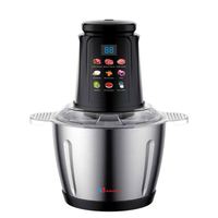 Robot culinaire électrique Anbolife 3L de haute qualité, mini-hachoir à viande numérique en acier inoxydable pour légumes et viande