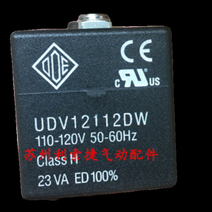 Bobina de Válvula Solenoide Ode Udv12112dw 110-120v 50-60hz Clase H 23va Ed 100% Piezas Neumáticas - Product Image 3